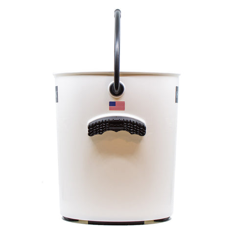 HUCK Performance Bucket - Tuxedo - White w/Black Handle [76174]