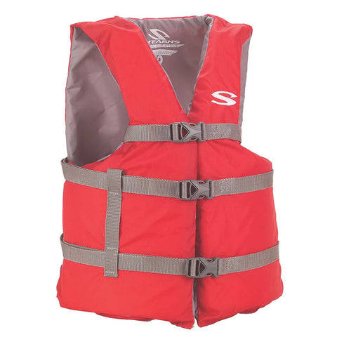 Stearns PFD 2001 Adult Boat Oversized Red Display f/Adults [2158932]