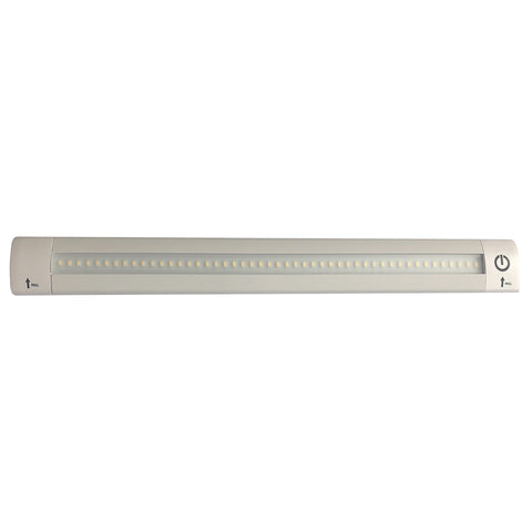 Lunasea 12" Adjustable Linear LED Light w/Built-In Touch Dimmer Switch - Cool White [LLB-32KC-01-00]